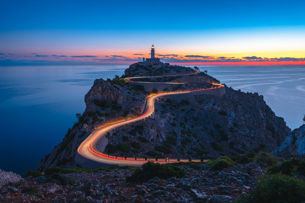 Cap de Formentor-fyrtårnet på Mallorca