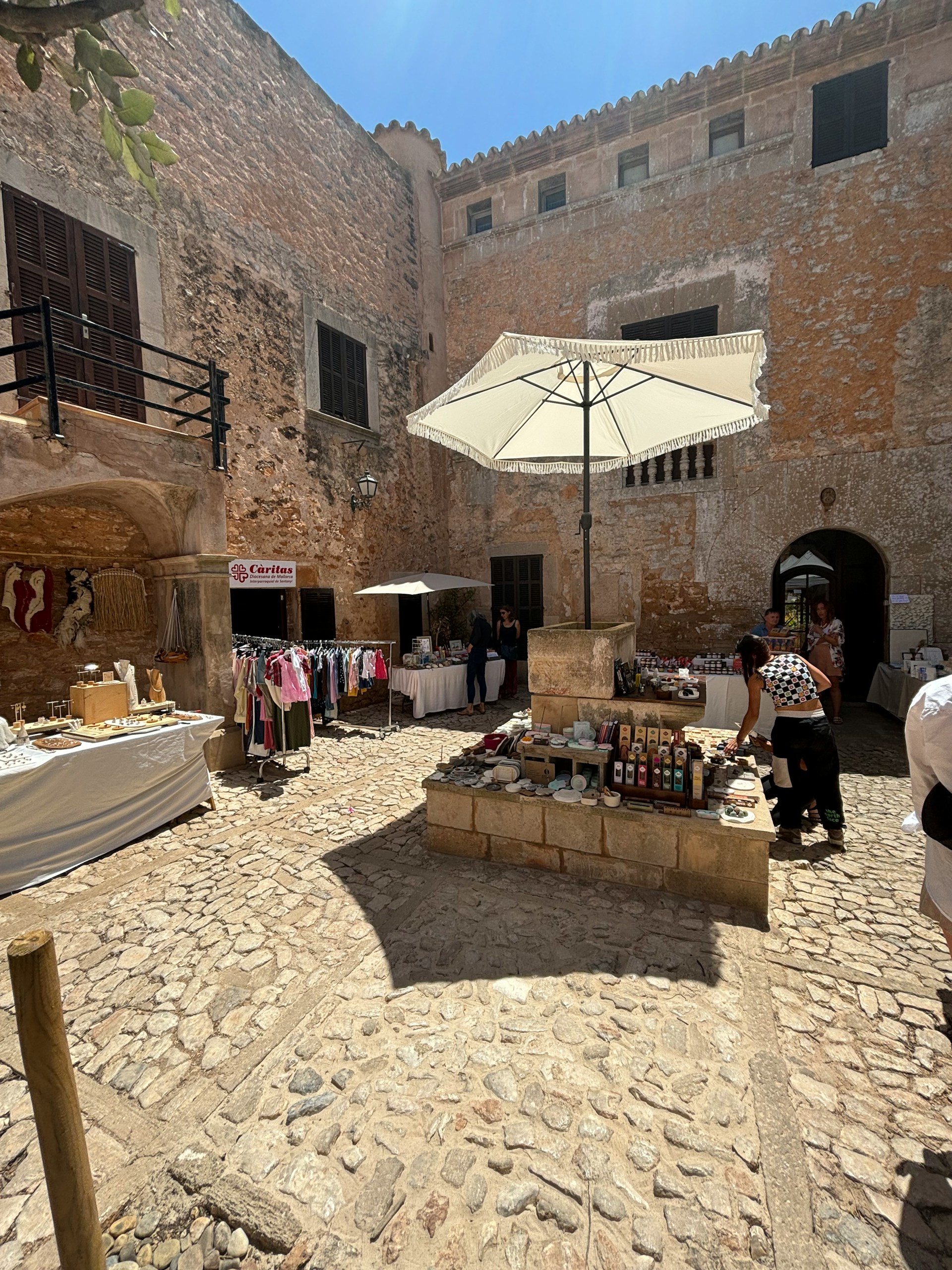 Market i Santanyí på Mallorca