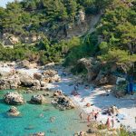 Anthony Quinn Bay på Rhodos