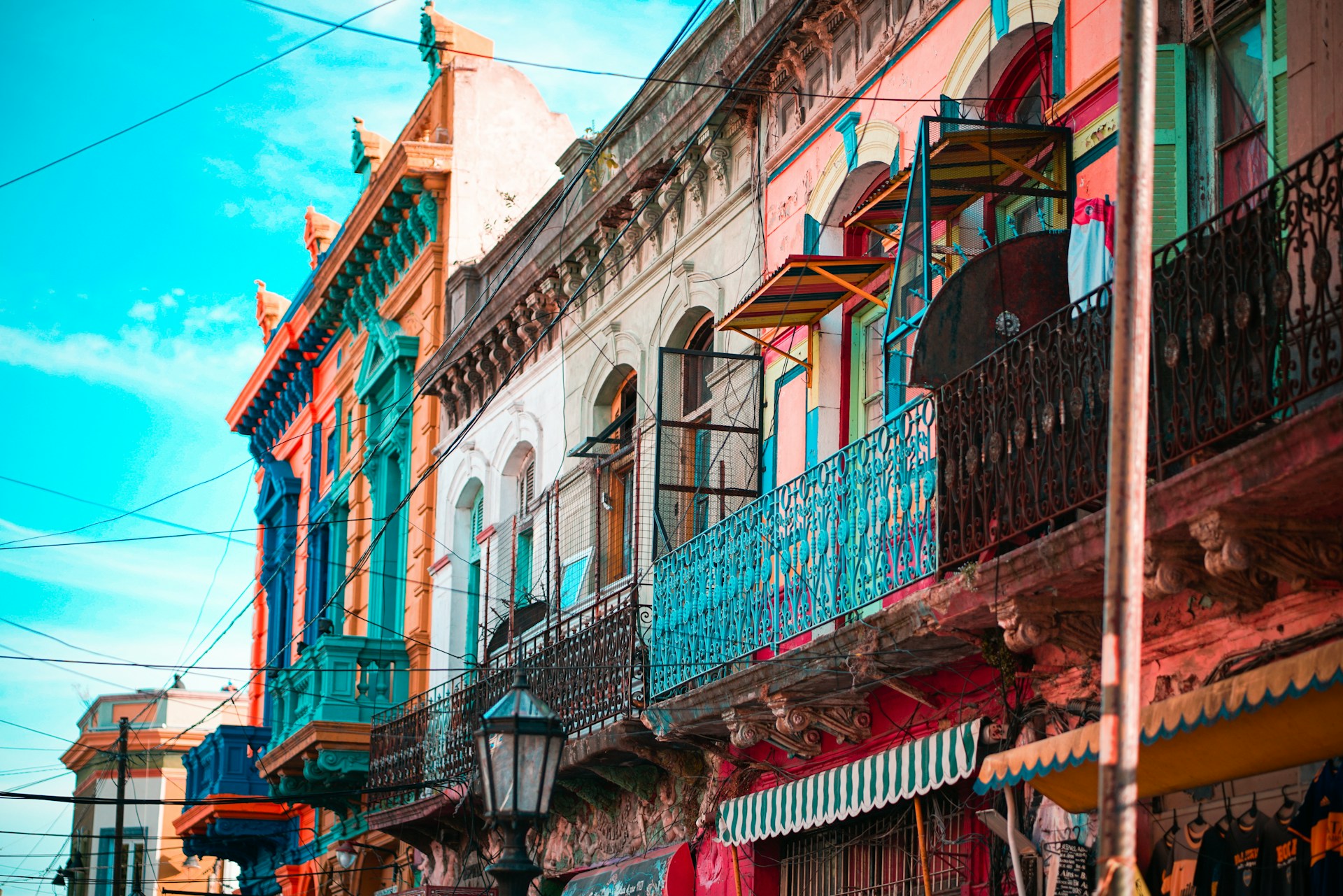 Caminito i La Boca i Buenos Aires i Argentina