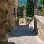 En gate i Fornalutx på Mallorca