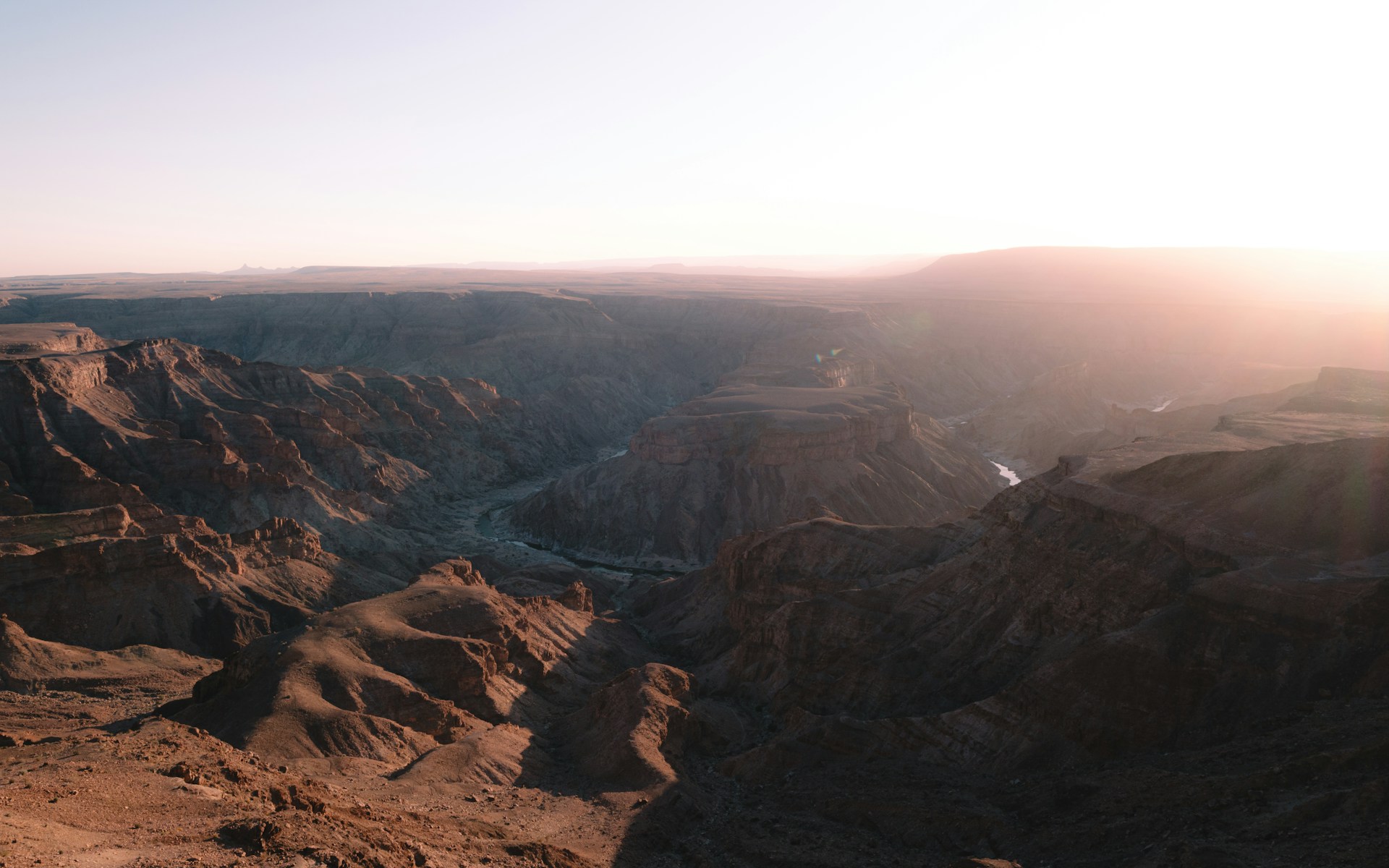 Fish River Canyon i Namibia