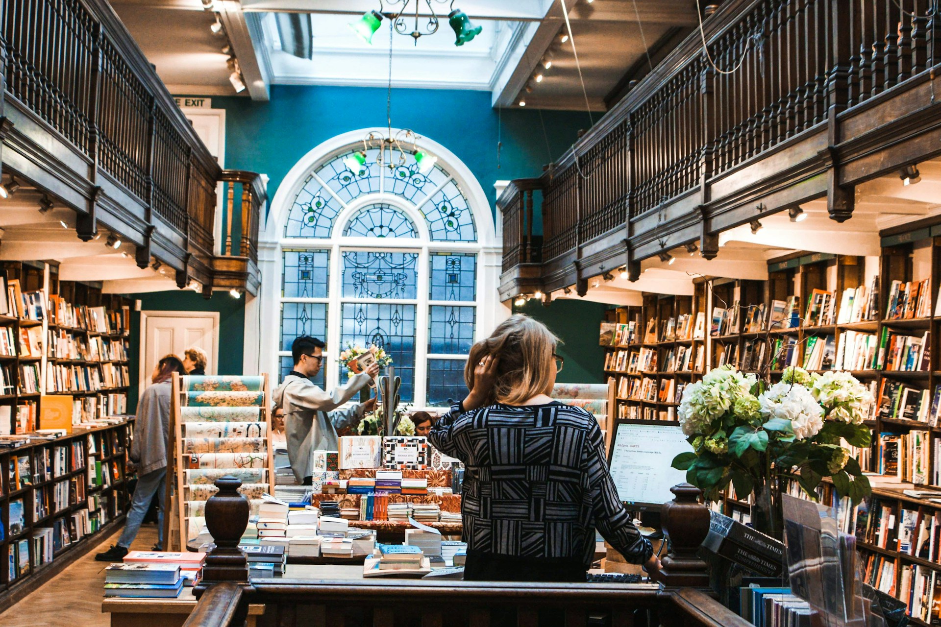 Fra bokforhandleren Daunt Books i London