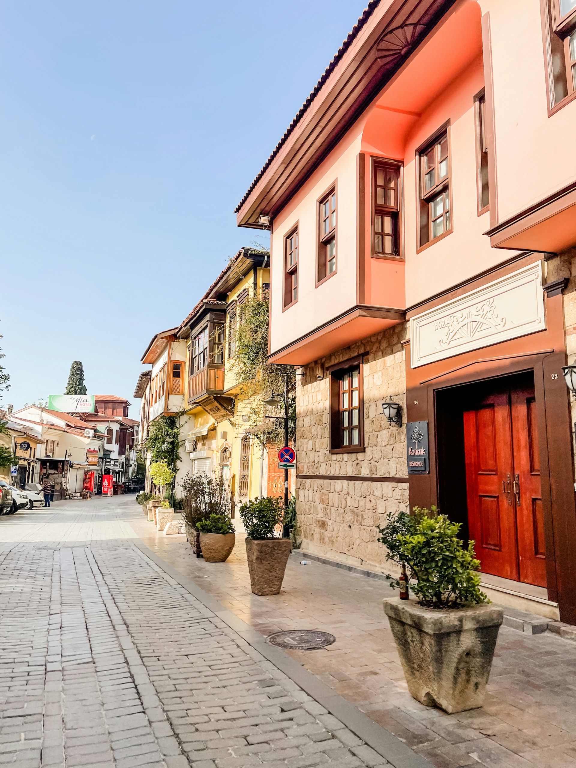 Gamlebyen Kaleiçi i Antalya