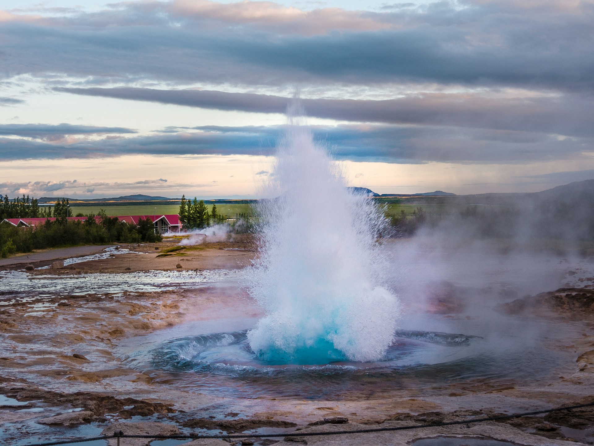 Geysir på Island
