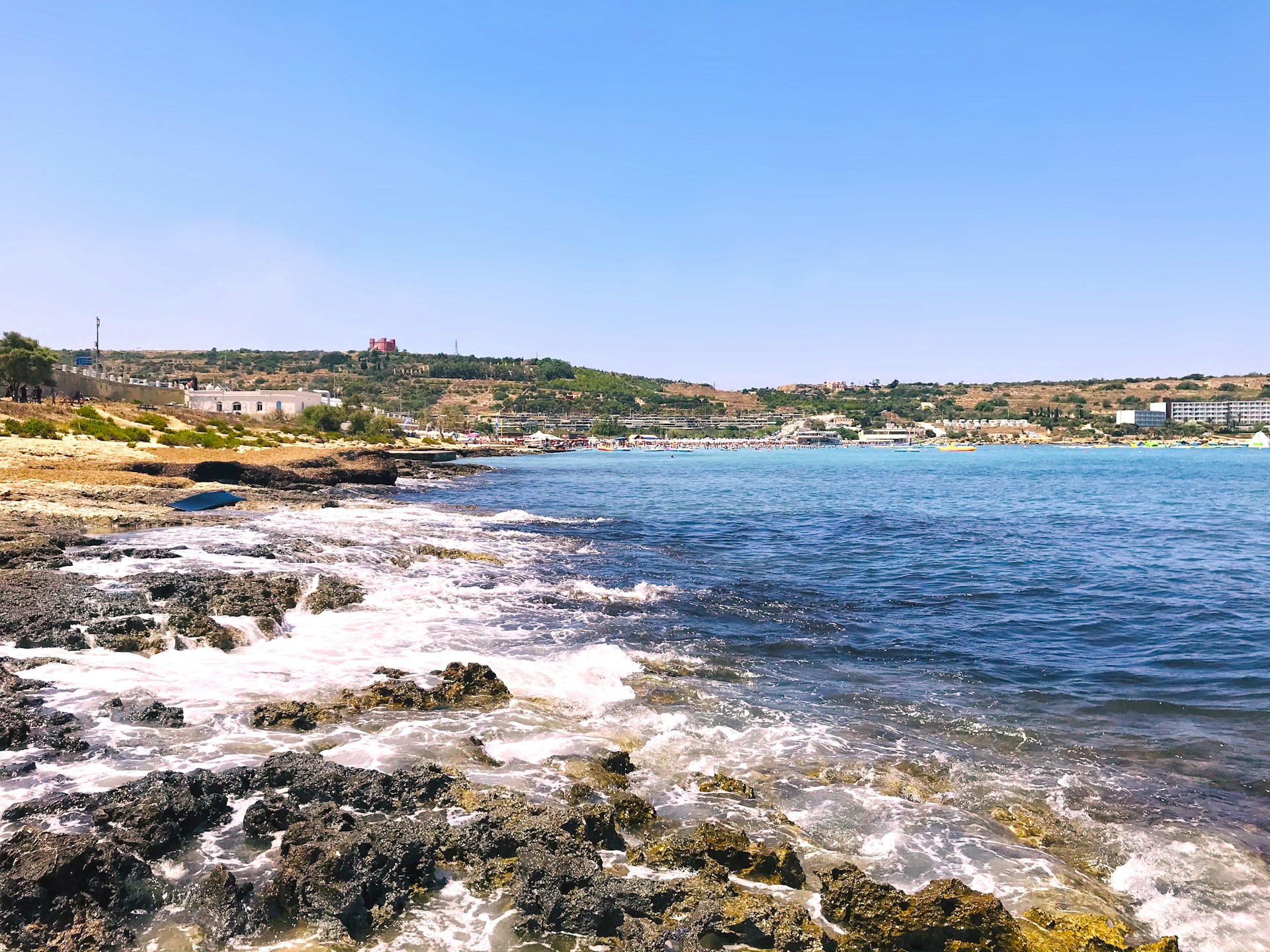 Għadira Bay på Malta