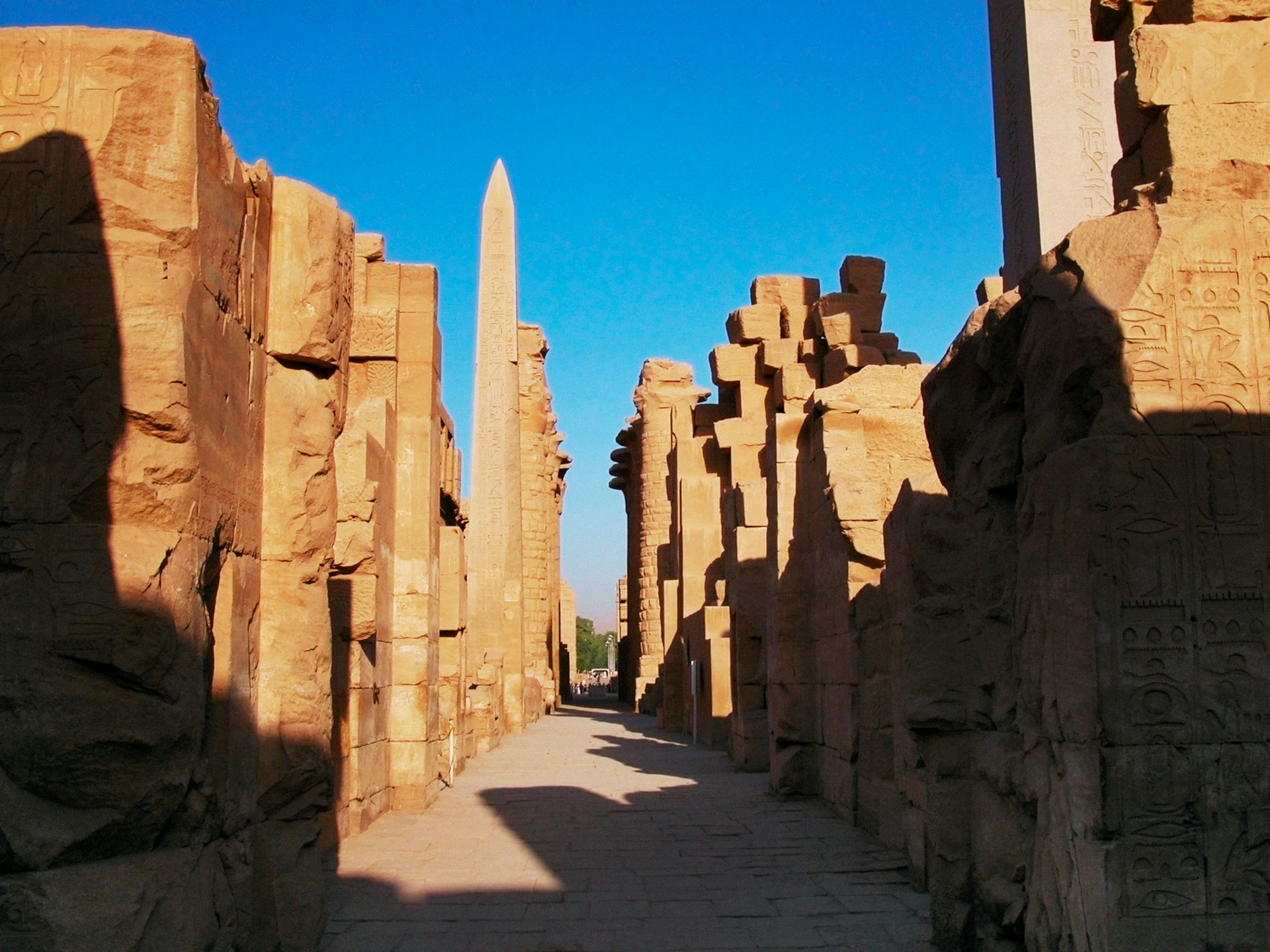 Karnak-tempelet i Luxor i Egypt