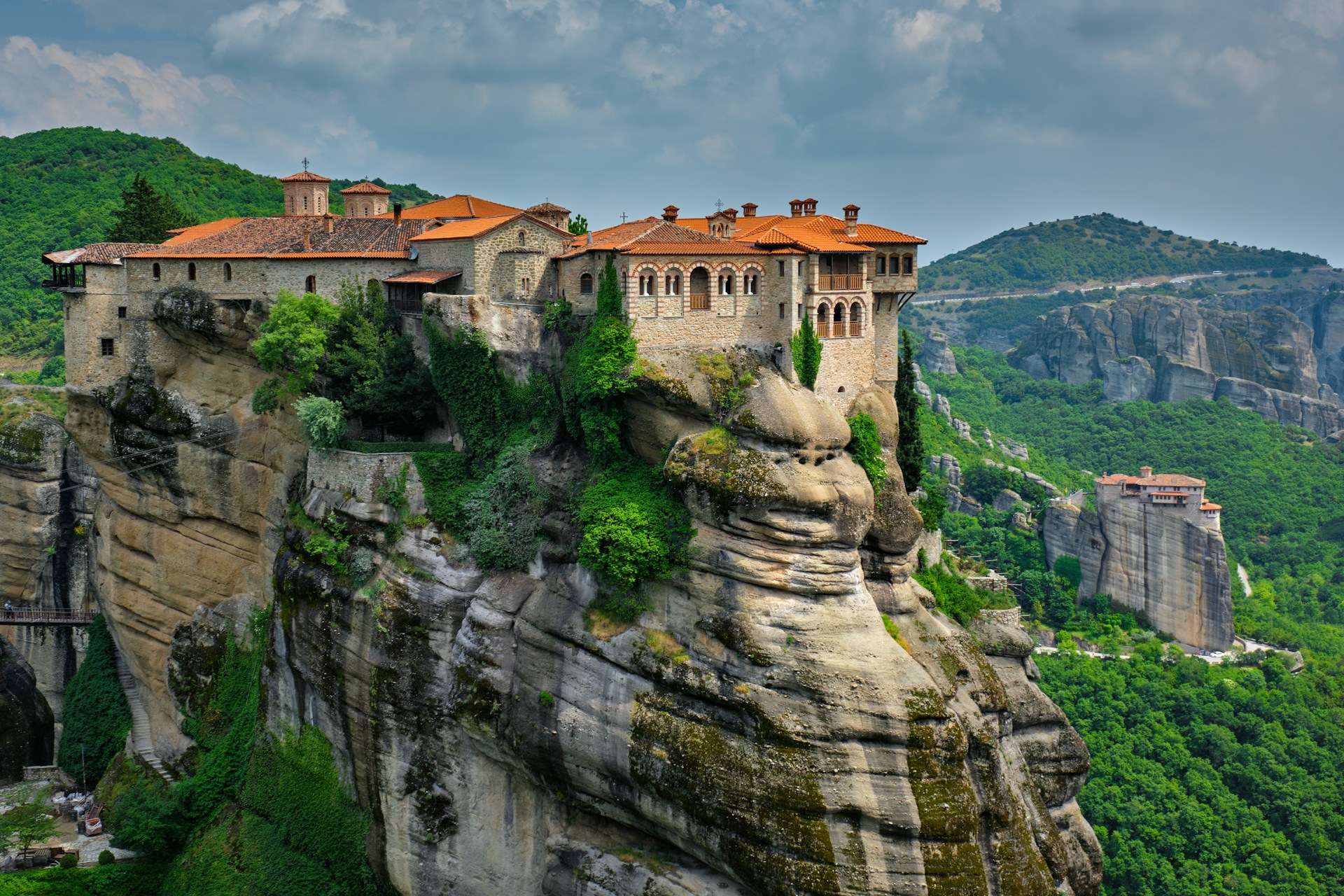 Meteora-klostrene i Hellas