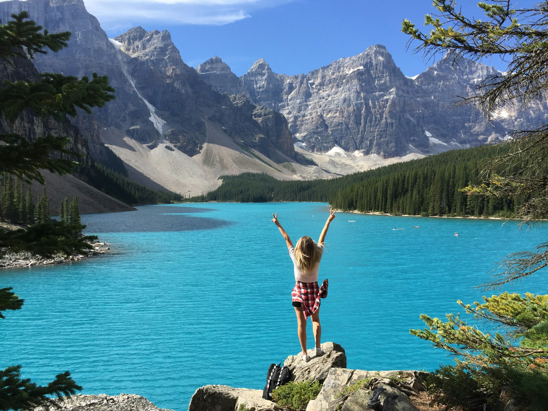 Moraine Lake i Banff National Park