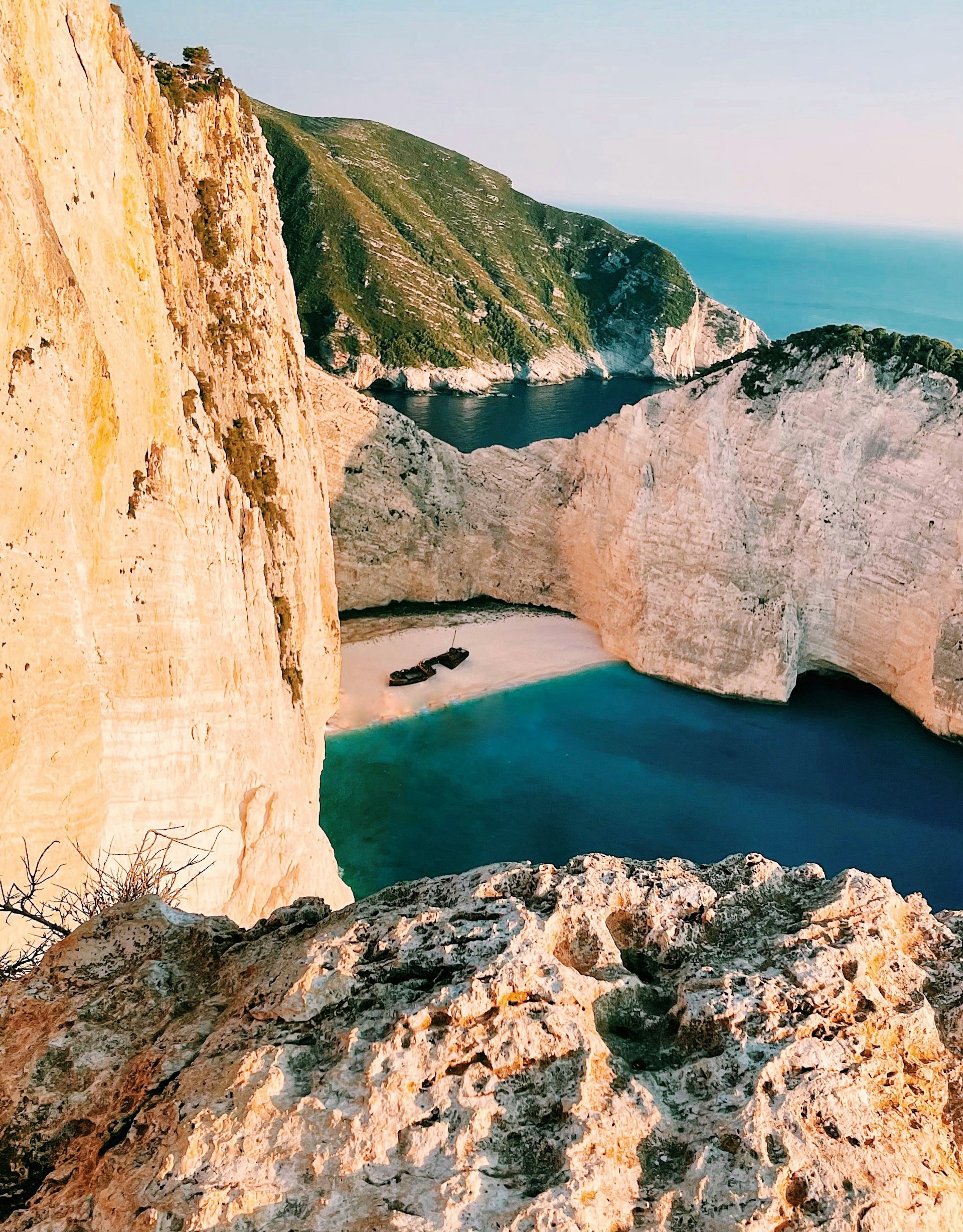 Navagio-stranden på Zakynthos