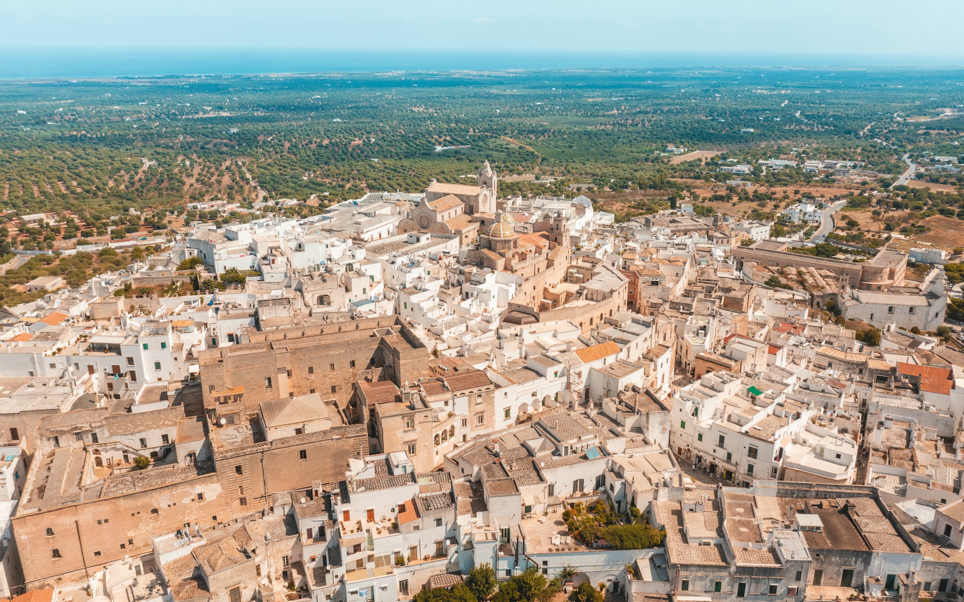 Ostuni i Italia