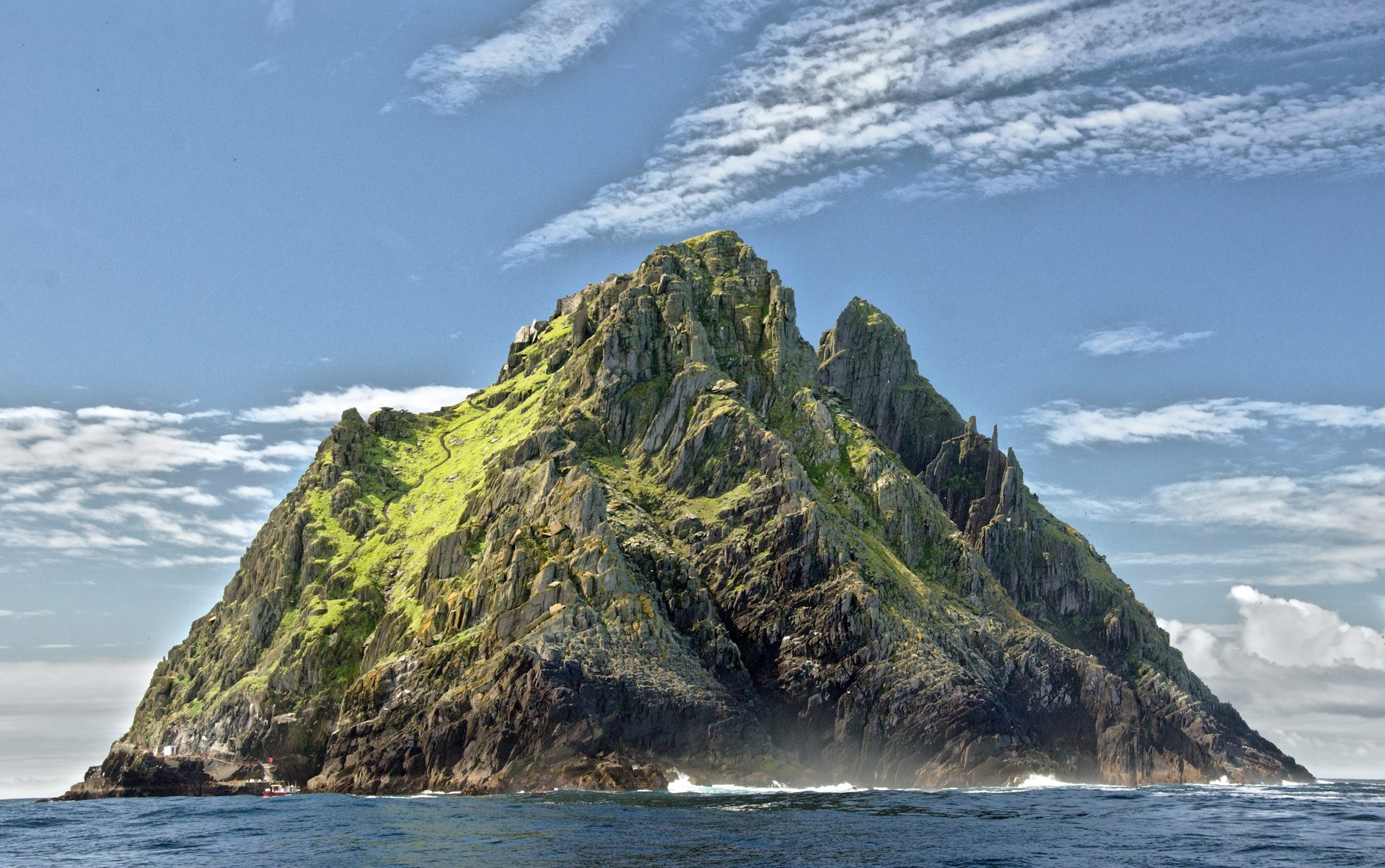 Reiseguide til Skellig Michael Øya Skellig Michael utenfor Irland