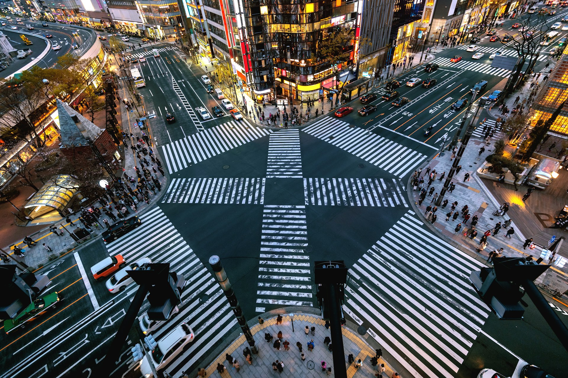 Shibuya-krysset i Japan