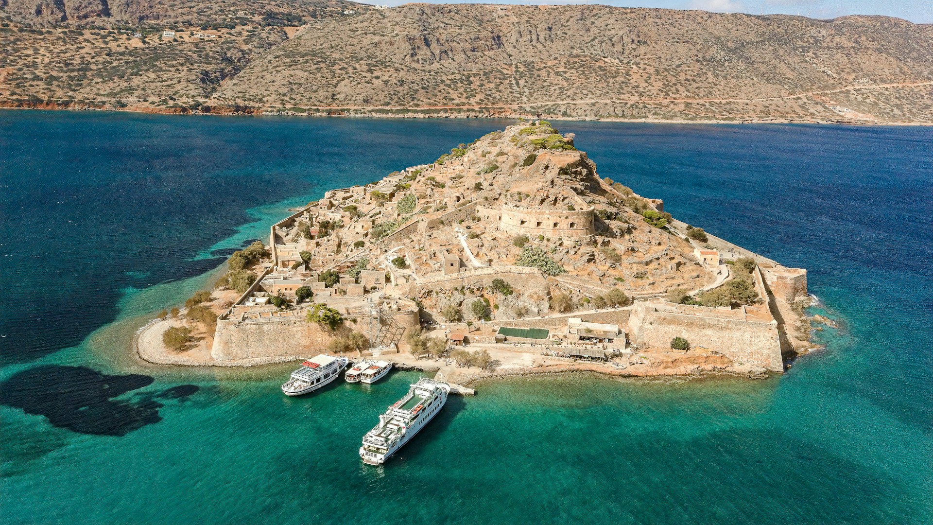 Spinalonga på Kreta
