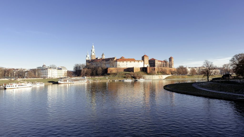Wawel-slottet i Krakow