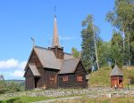 Garmo stavkirke. Foto: Øyvind Holmstad / CC BY-SA 3.0.