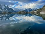 Reiseguide til Lac Blanc Lac Blanc utenfor Chamonix i Frankrike