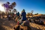 Merzouga er et eldorado for kamelsafari i Sahara