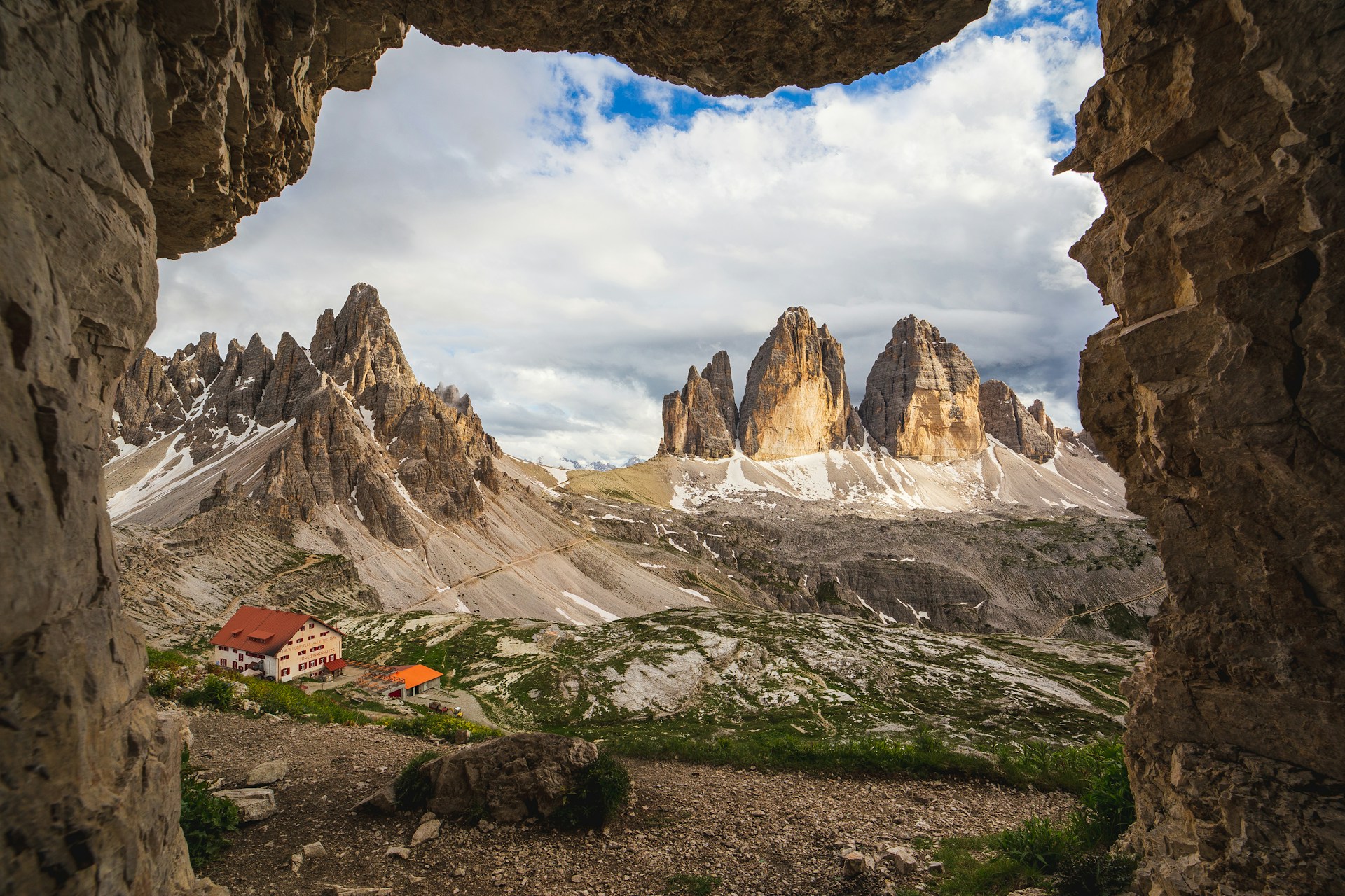 Tre Cime di Lavaredo i Italia
