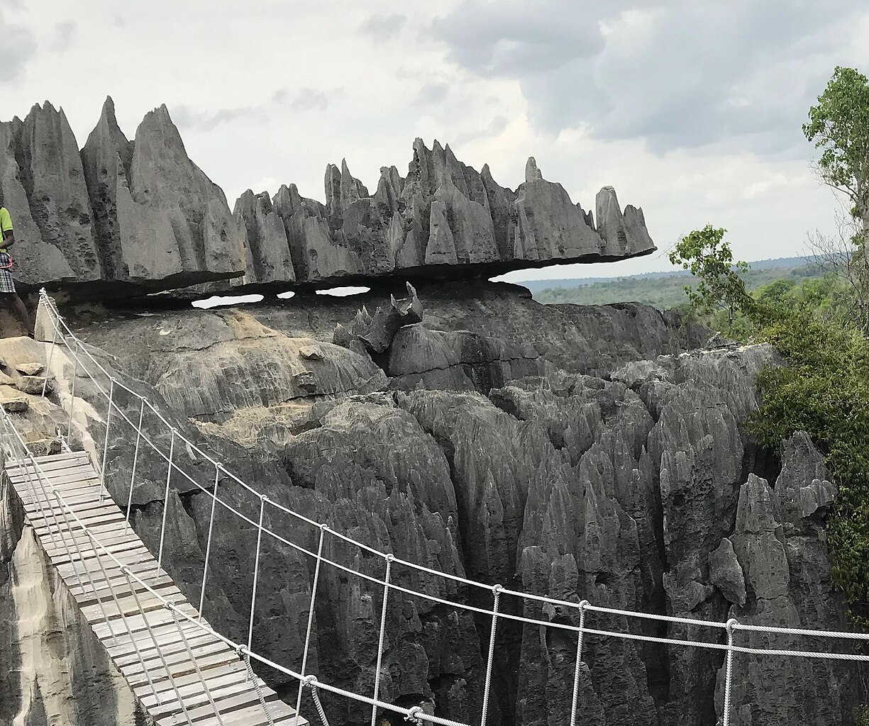 Unike fjellformasjoner i Tsingy de Bemaraha. Foto: Cactus0625 / CC BY-SA 4.0.