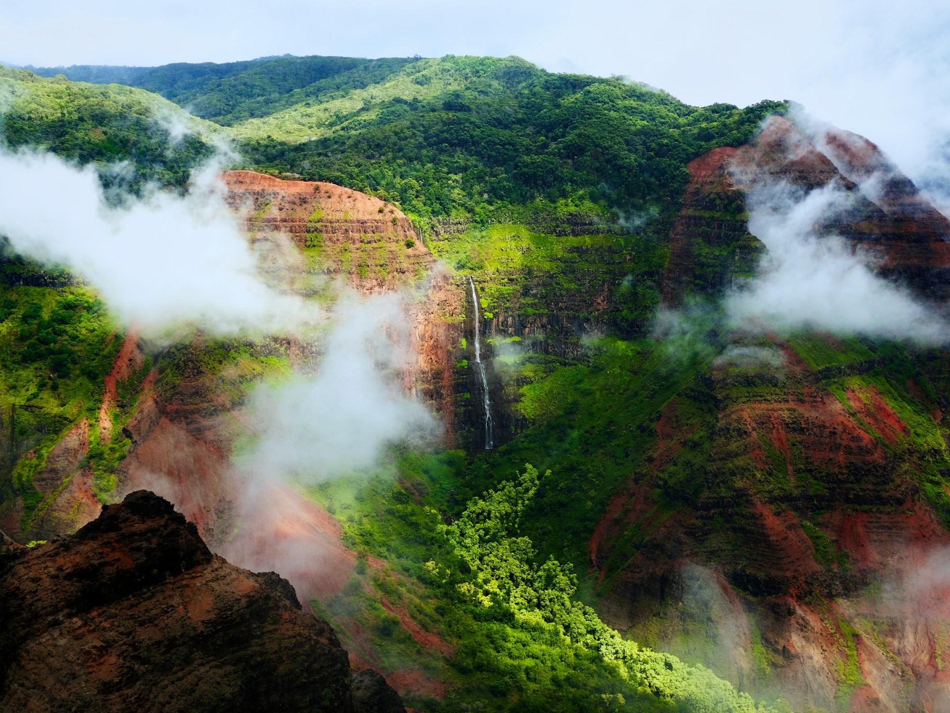 Waimea Canyon på Hawaii