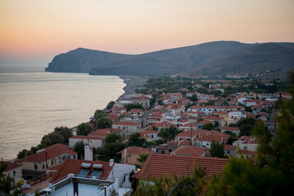 Havneby på Lesbos
