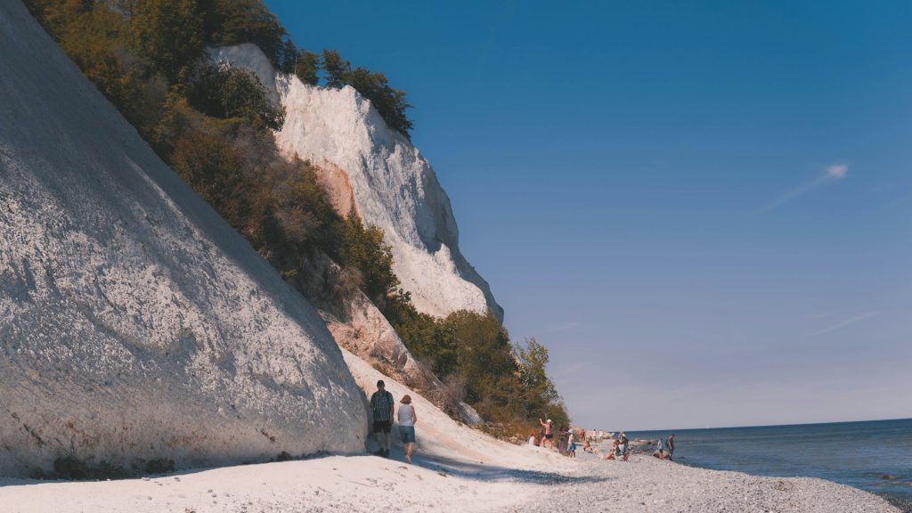 Møns Klint i Danmark