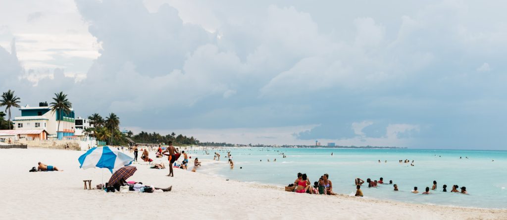Stranda på Varadero på Cuba