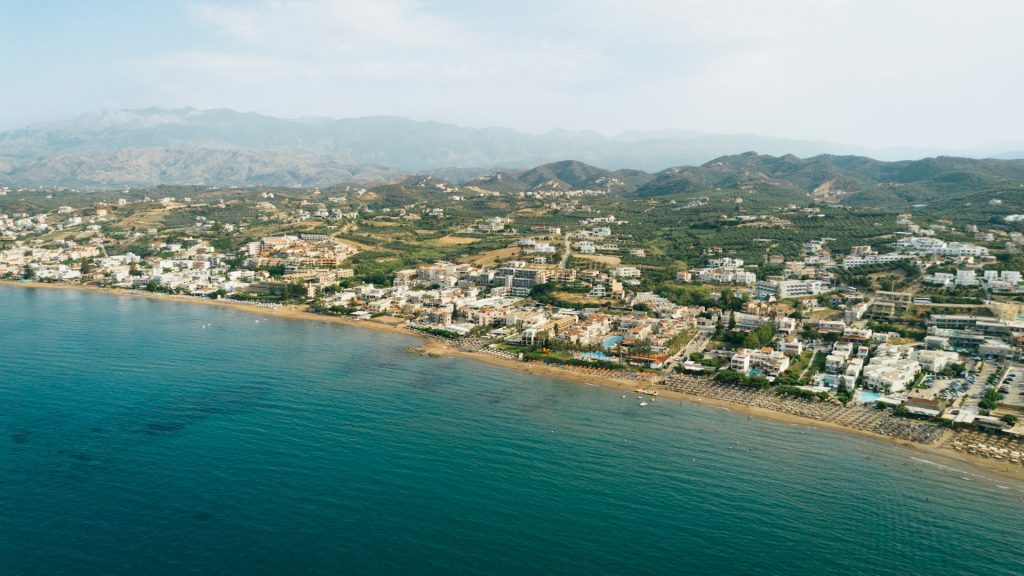 De største byene på Kreta