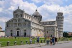 Duomo di Pisa og Det Skjeve Tårnet i Pisa