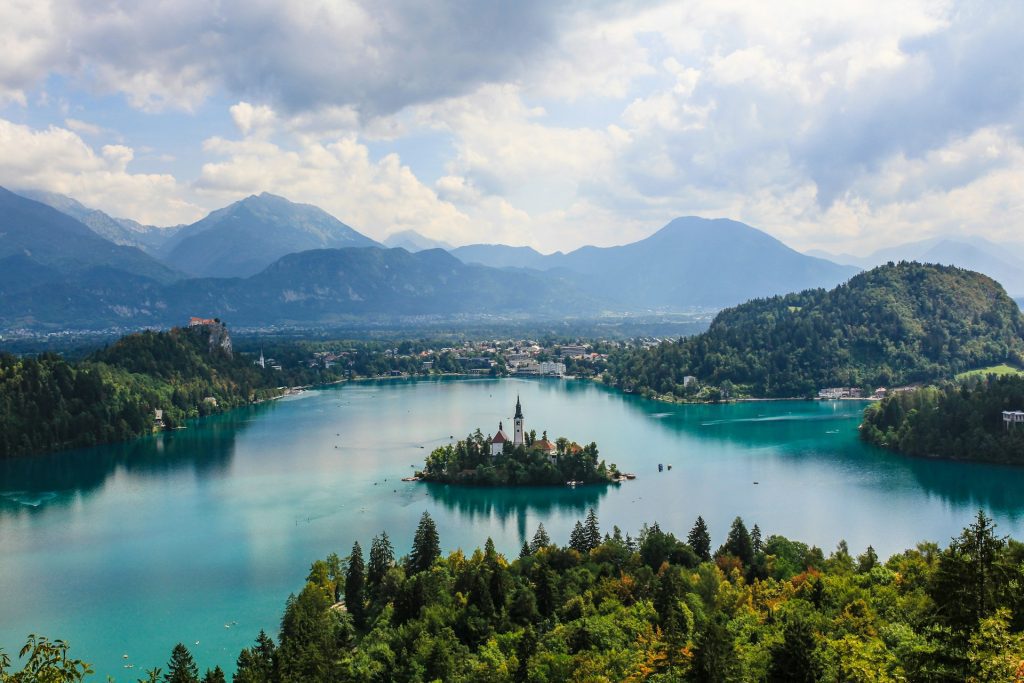 Bledsjøen i Slovenia