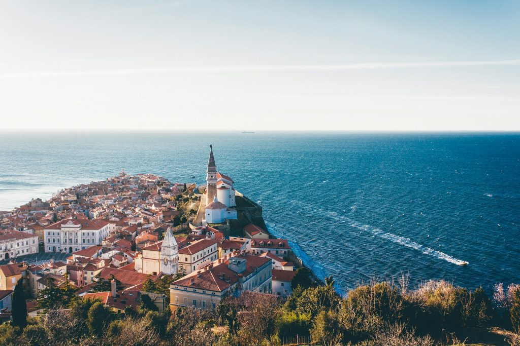 Piran i Slovenia